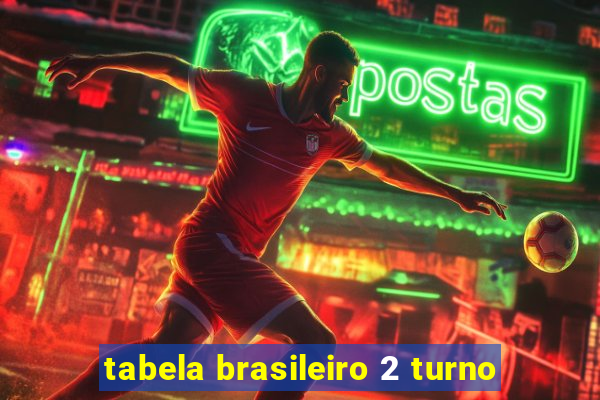 tabela brasileiro 2 turno